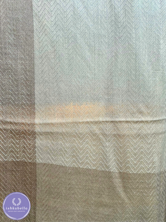 Wave Weave 100% Cashmere Pashmina Stole – Beige & Earth Tones | ishkabella